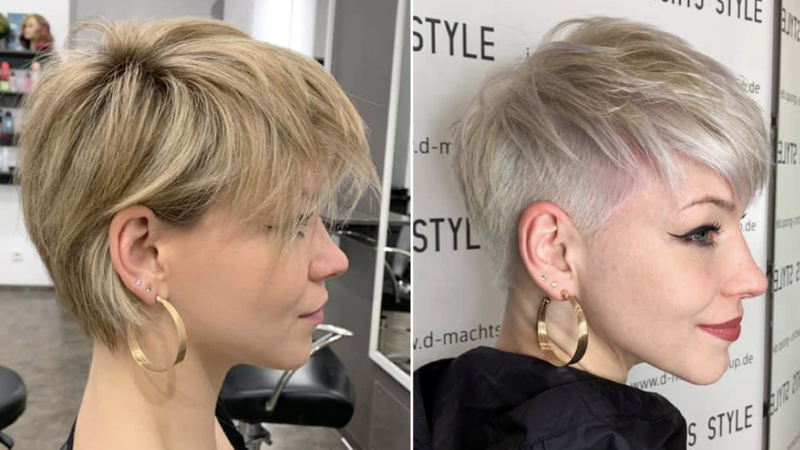 pfiffige kurzhaarfrisuren frauen frech